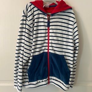 Hanna Andersson zip up terrycloth